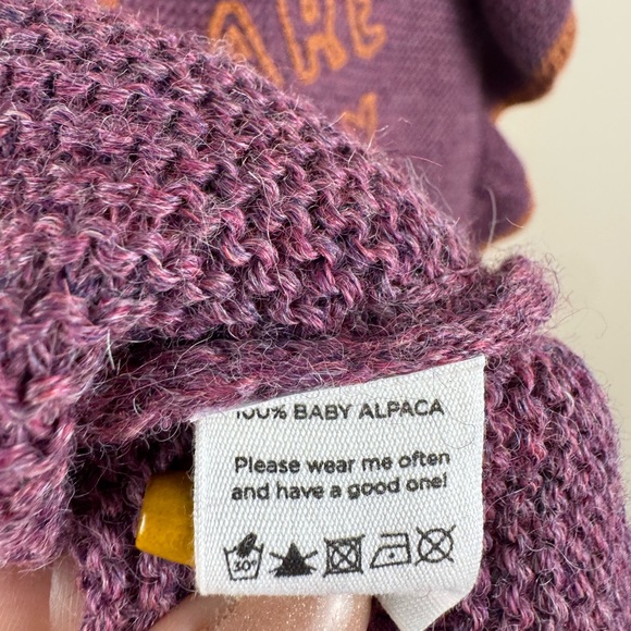 NWT Oeuf Mauve/Apricot Ruffle Vest - Picture 8 of 10